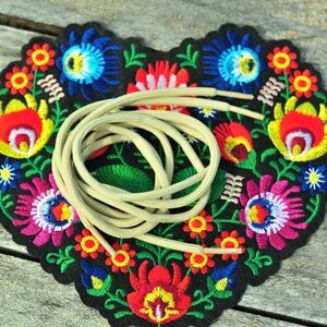 1pair Shoe Pipe Sky Blue or Khaki Laces